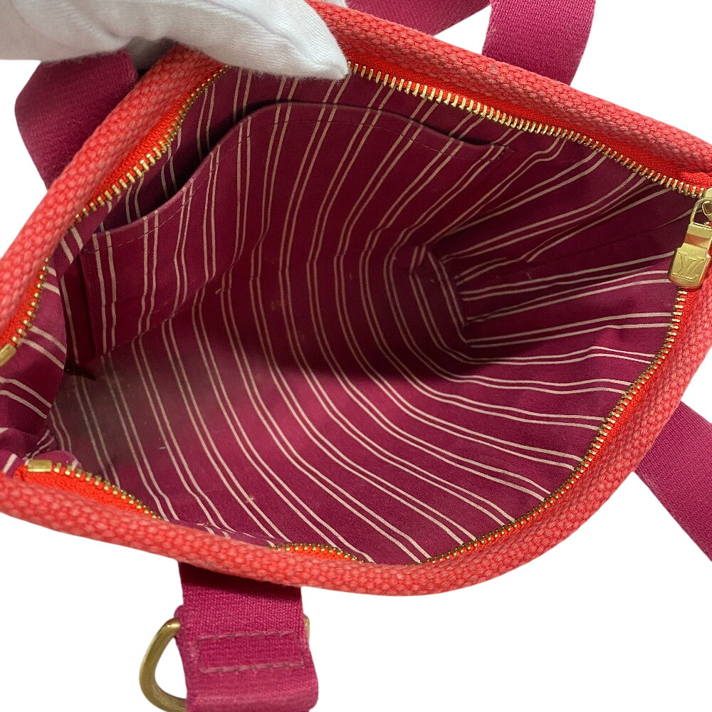 LOUIS VUITTON Handbag M40037 canvas Red With logo Antigua Kava PM Women