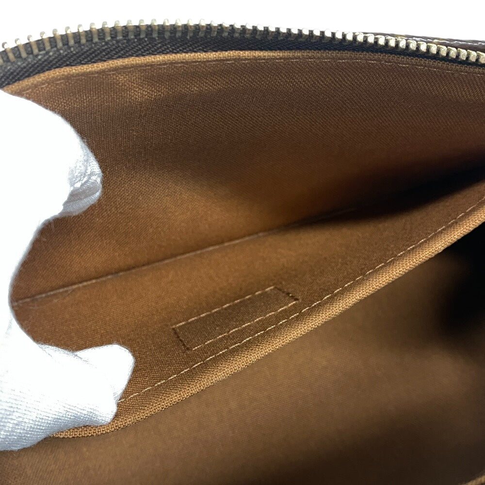 LOUIS VUITTON Handbag M40009 leather Brown Monogram Popan cool Women