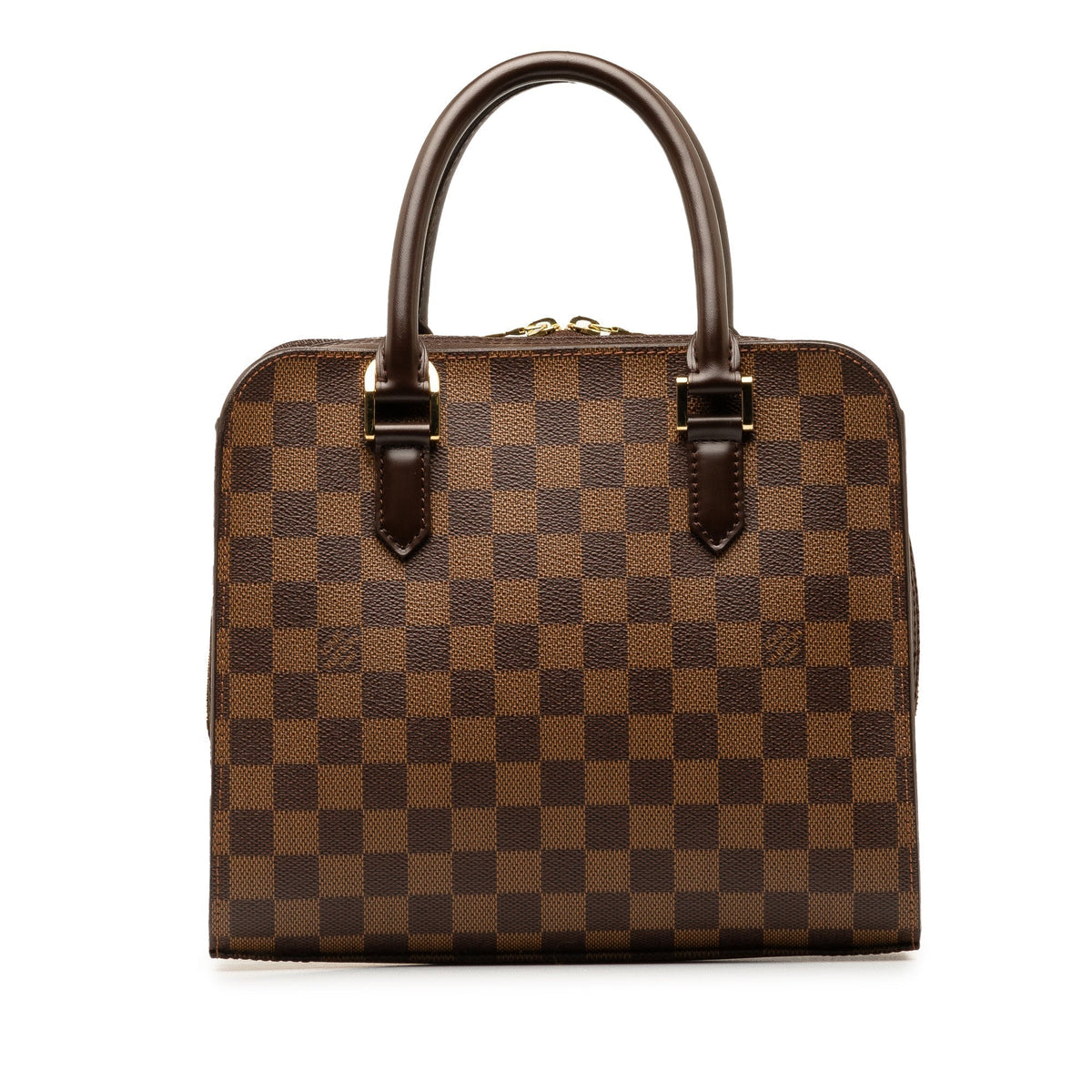 Brown Louis Vuitton Damier Ebene Triana HandBag