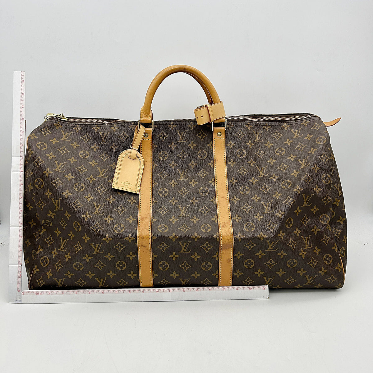 Louis Vuitton 1999 Keepall 60 Travel Bag | Brown B0228QJEUL