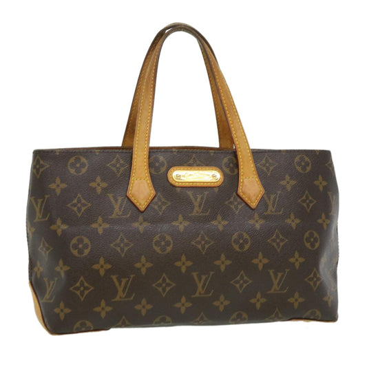 LOUIS VUITTON Monogram Wilshire PM Hand Bag M40595 LV ai471