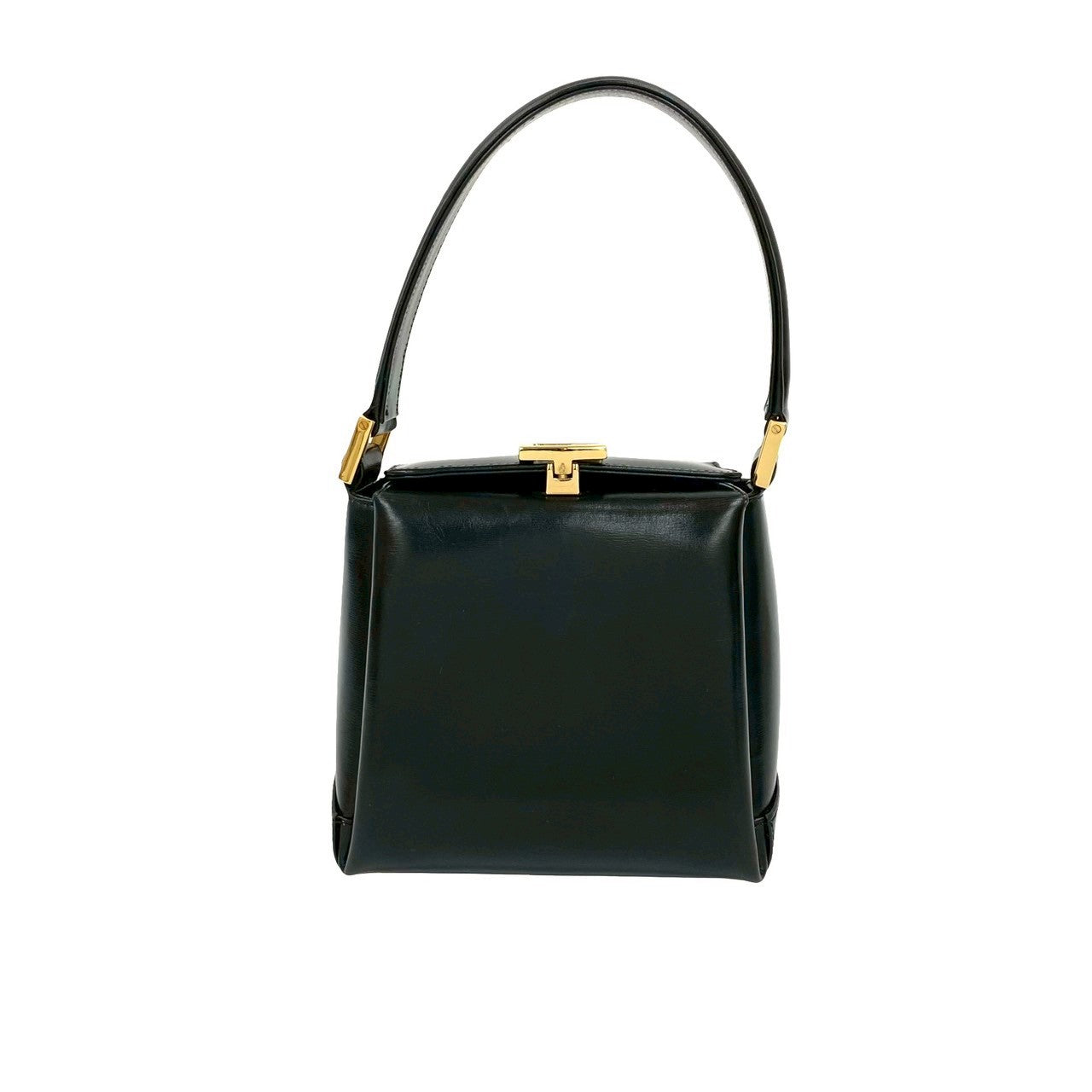 Gucci G Logo Leather Handbag