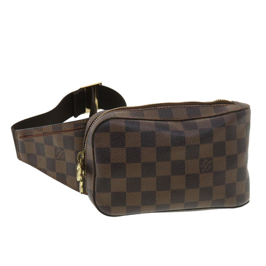 LOUIS VUITTON Damier Ebene Geronimos Shoulder Bag N51994 LV am4138