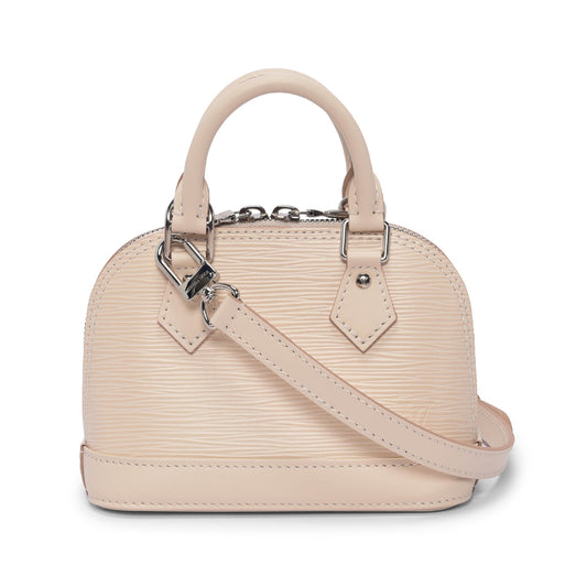 Louis Vuitton Quartz Epi Leather Nano Alma