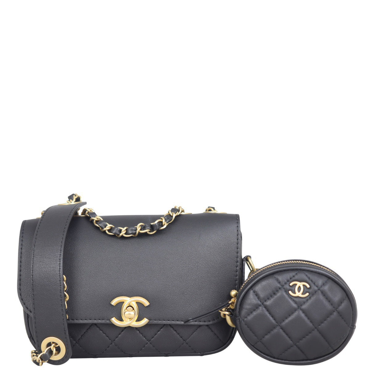 Chanel Flap Bag with Coin Purse