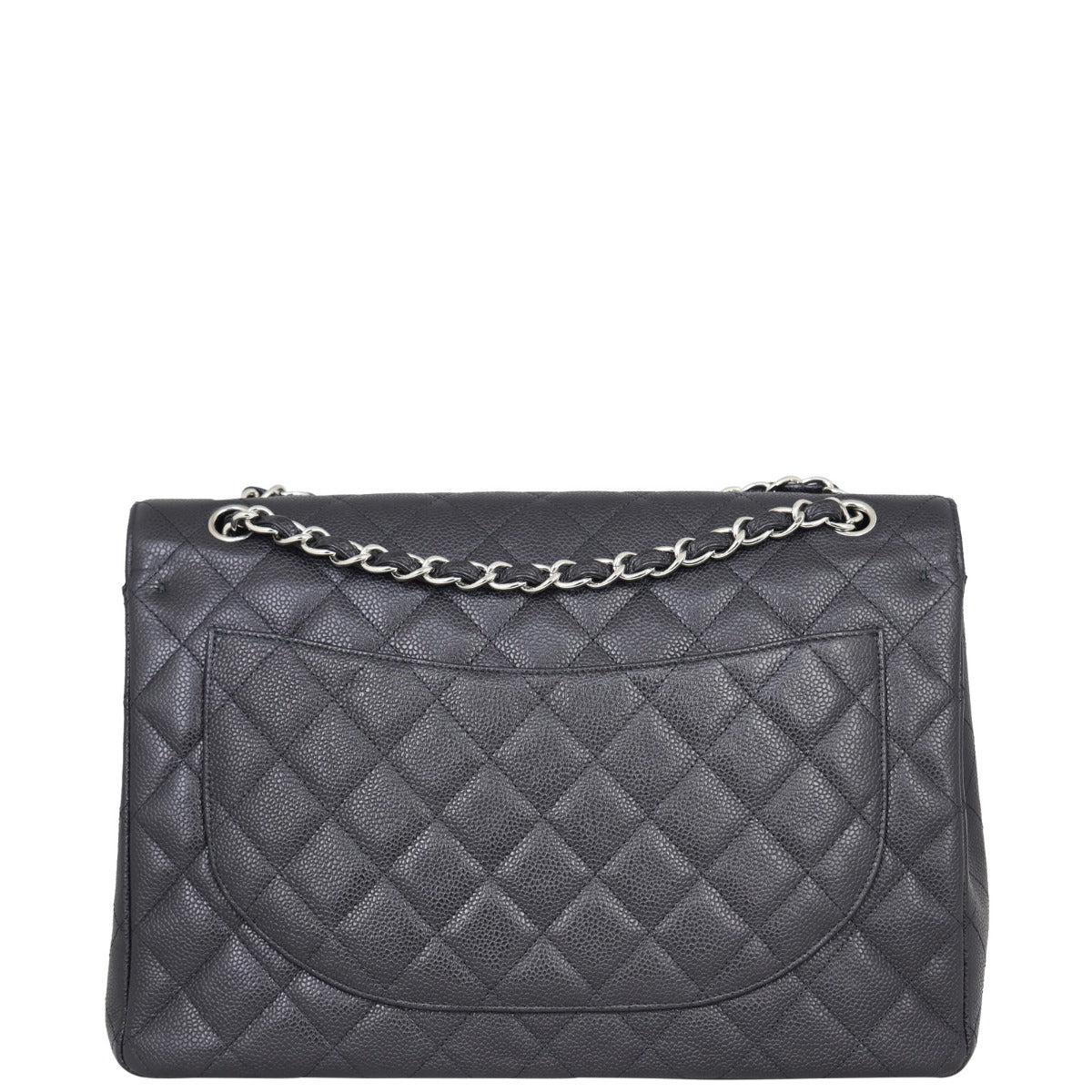 Chanel Classic Double Flap Maxi | Black SHW