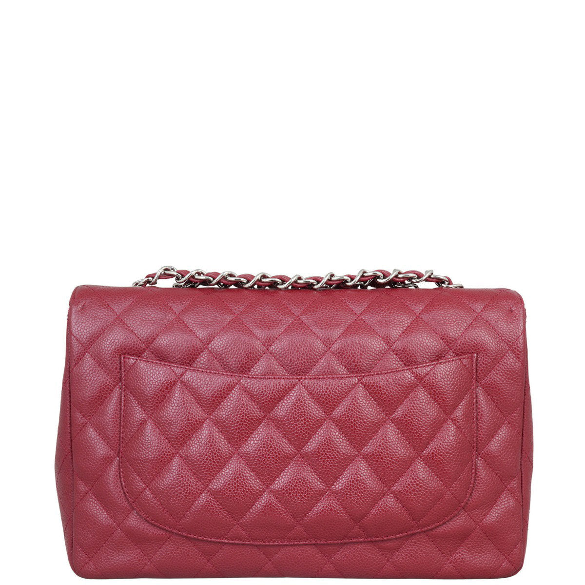 Chanel Classic Single Flap Jumbo | Burgundy