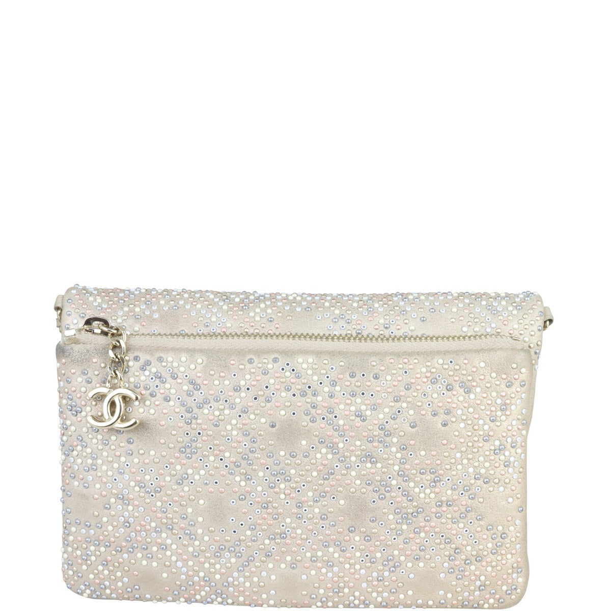 Chanel CC Beaded Mini Flap Bag