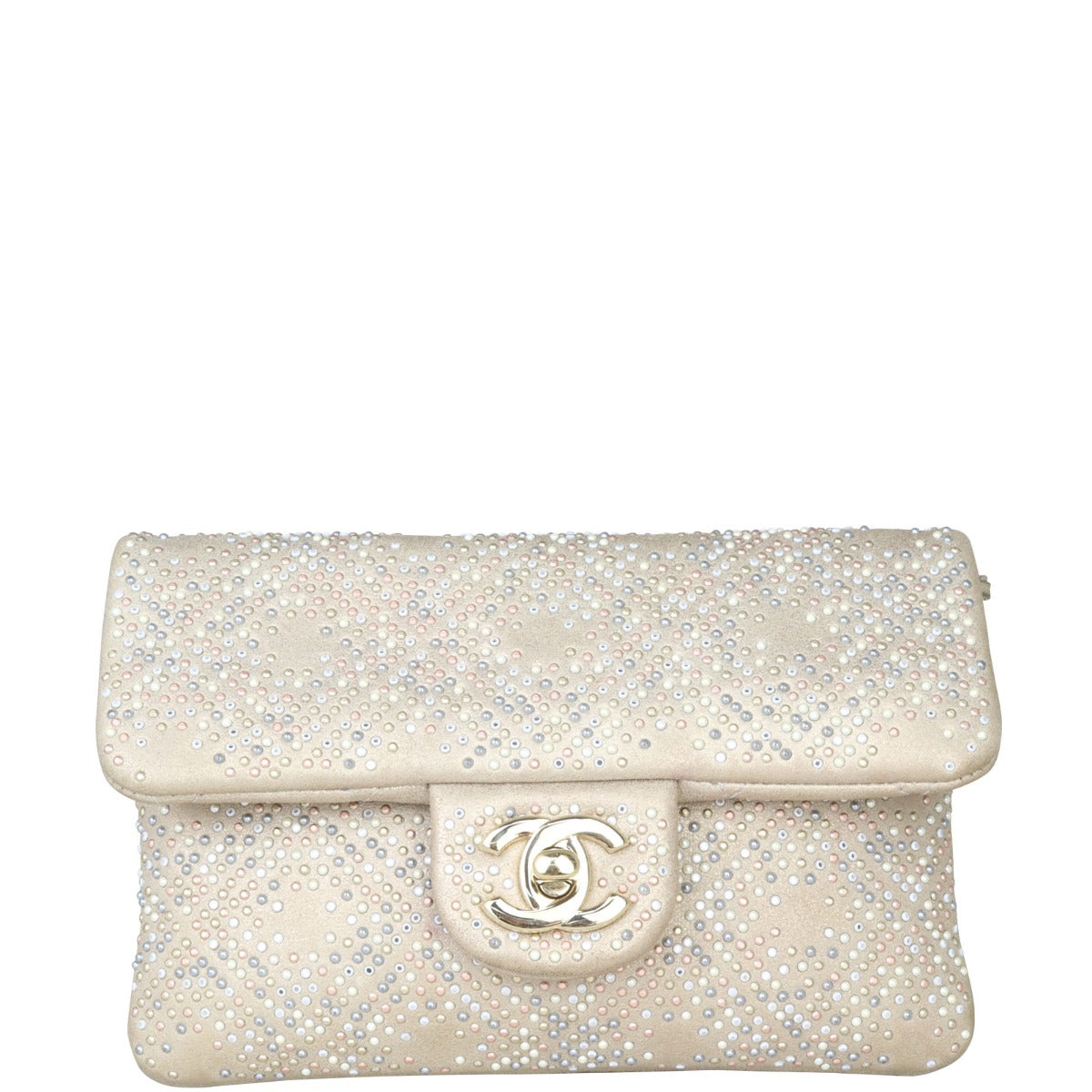Chanel CC Beaded Mini Flap Bag