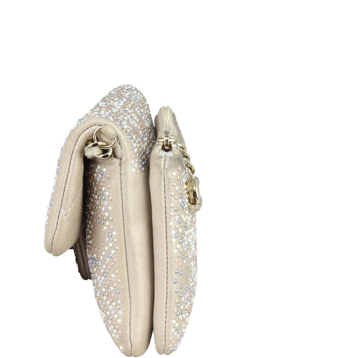 Chanel CC Beaded Mini Flap Bag