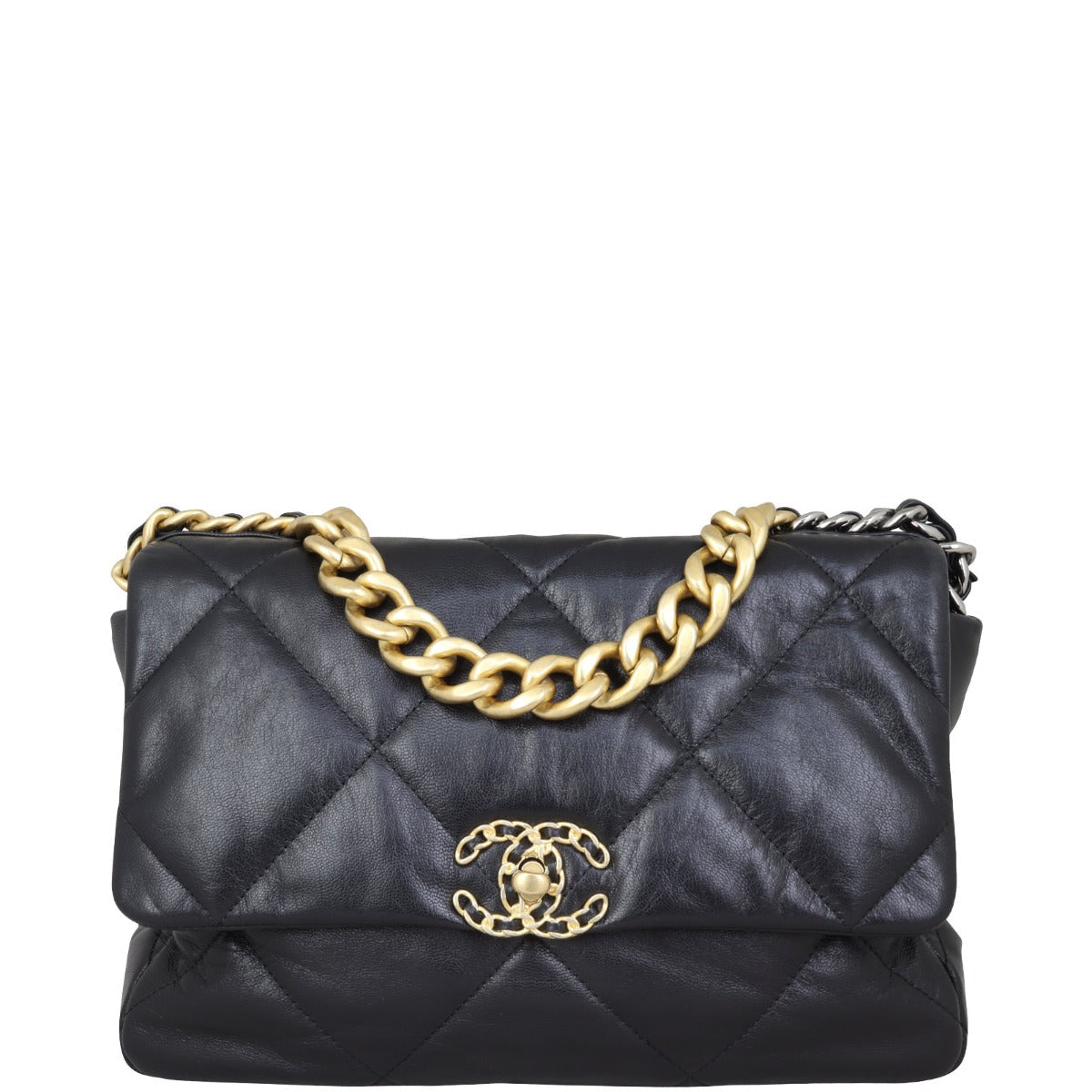 Chanel 19 Flap Bag Large | Black