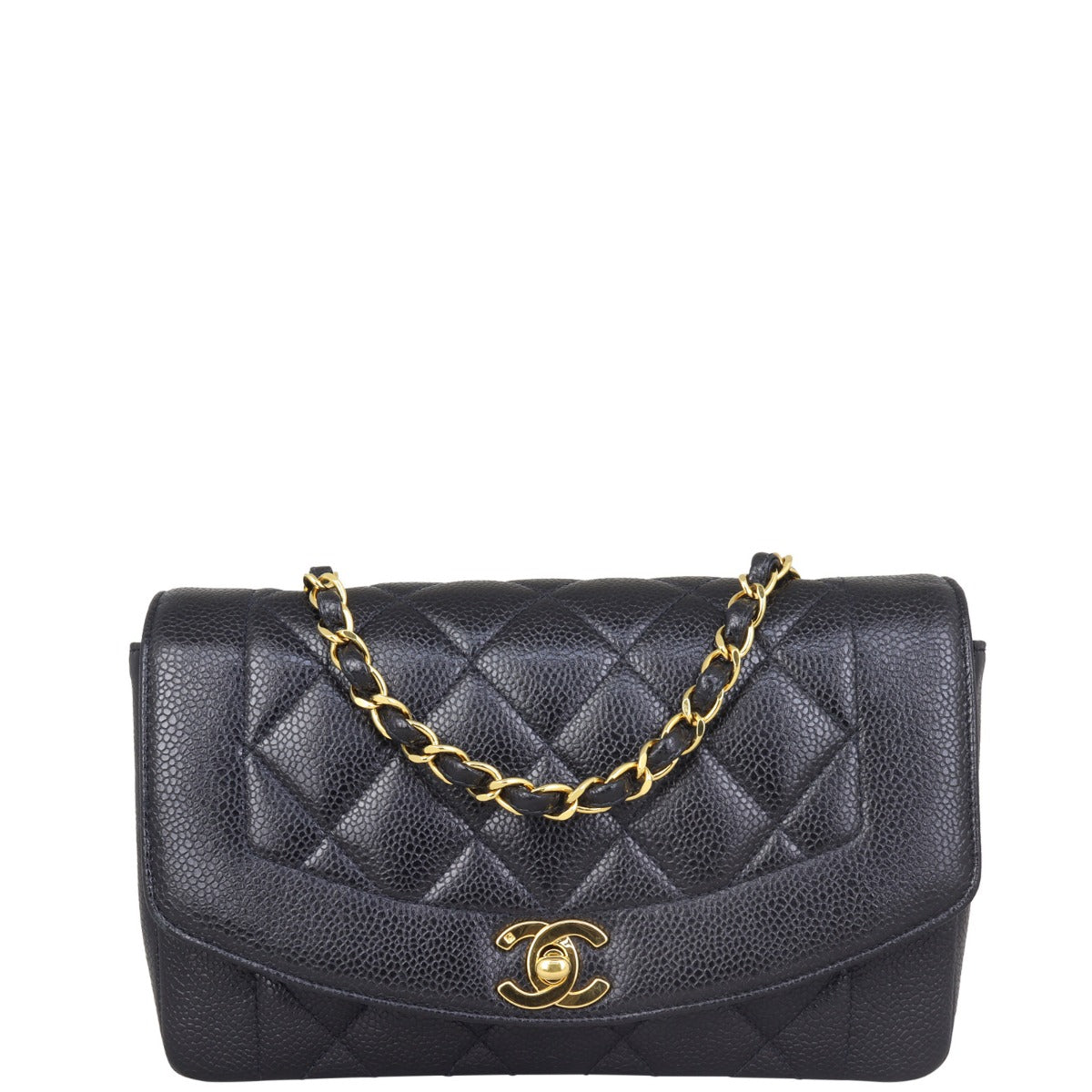 Chanel Diana Flap Bag | Black Diamond