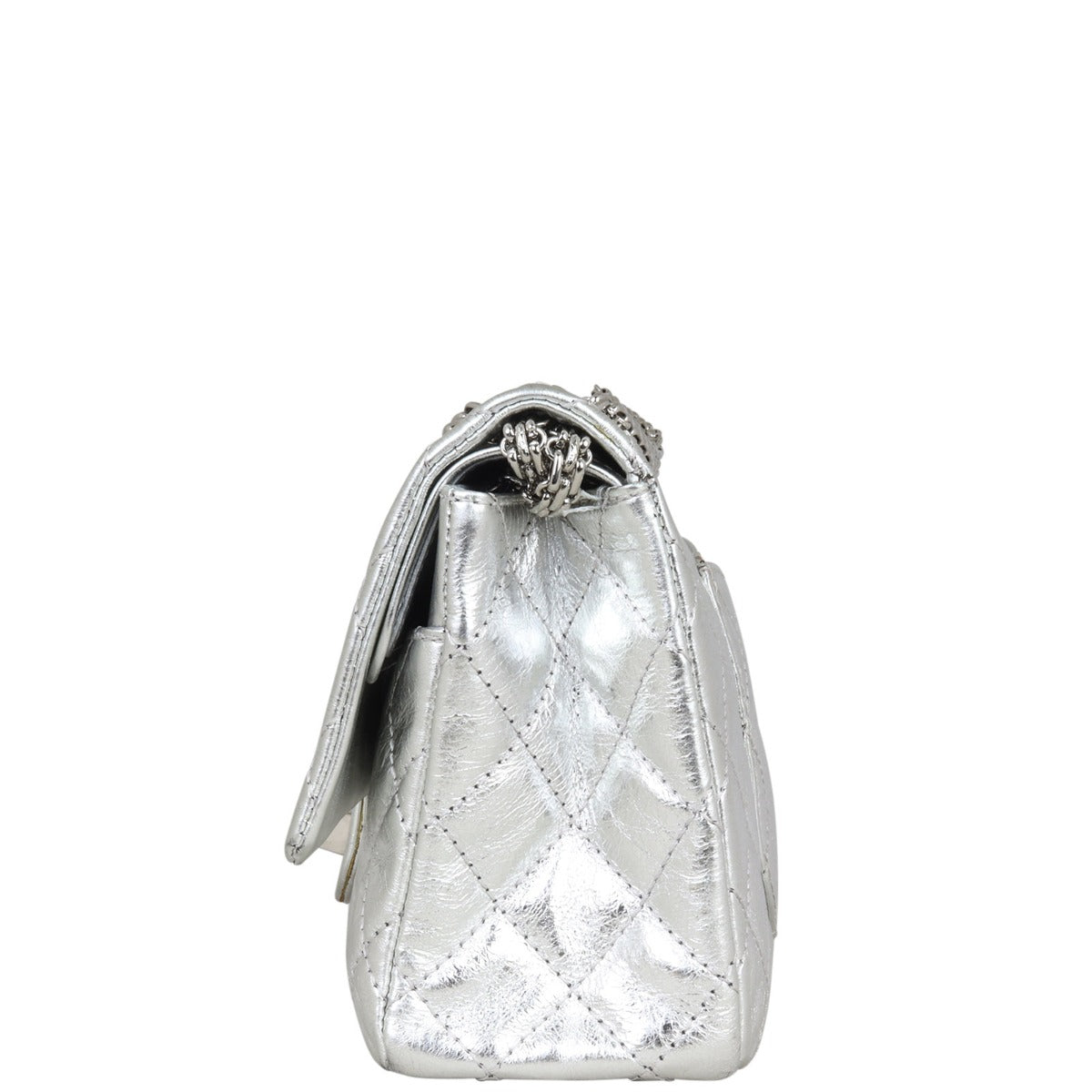 Chanel 2.55 Reissue 226 Double Flap Bag | Silver