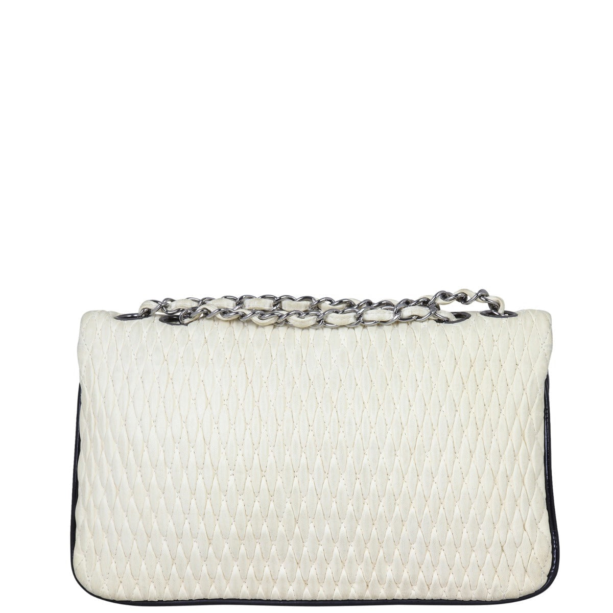 Chanel Woven Leather Flap Bag