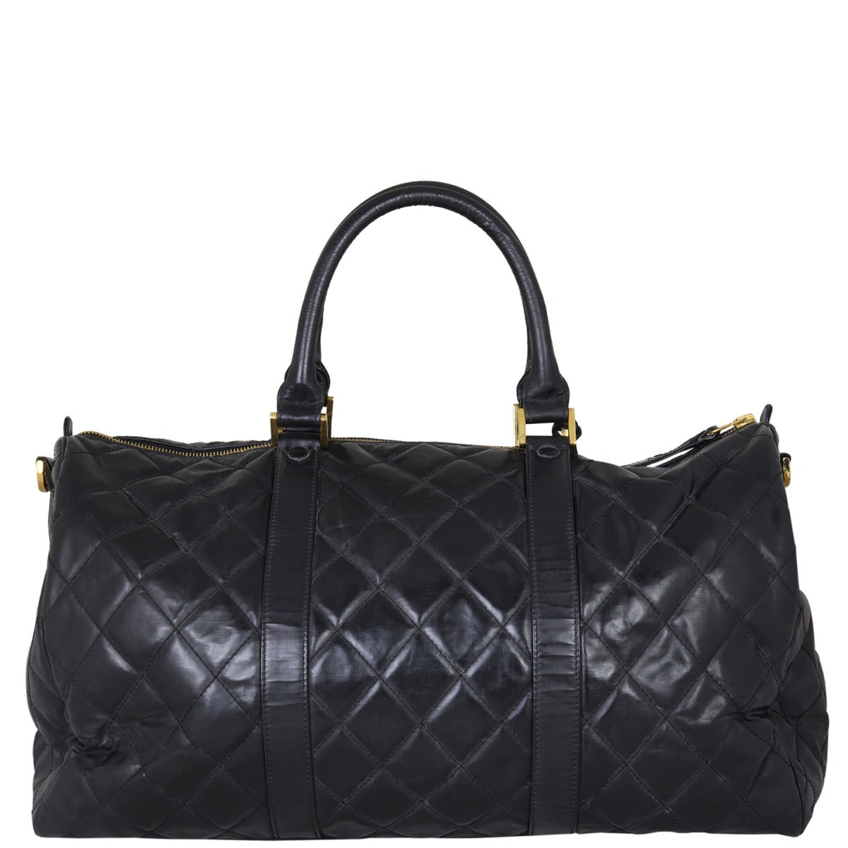 Chanel Vintage Quilted Duffle Bag
