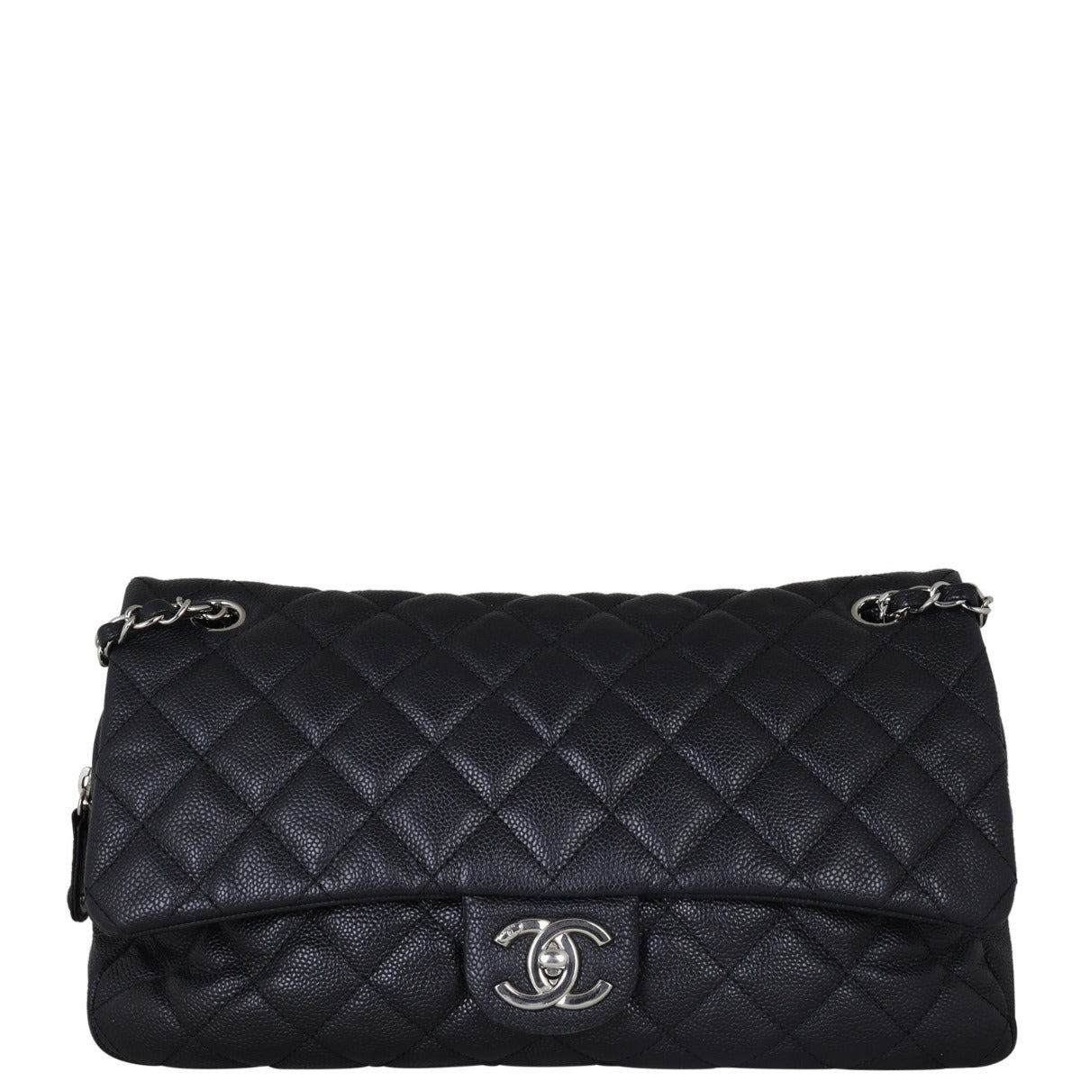 Chanel Easy Flap Bag Jumbo | Black
