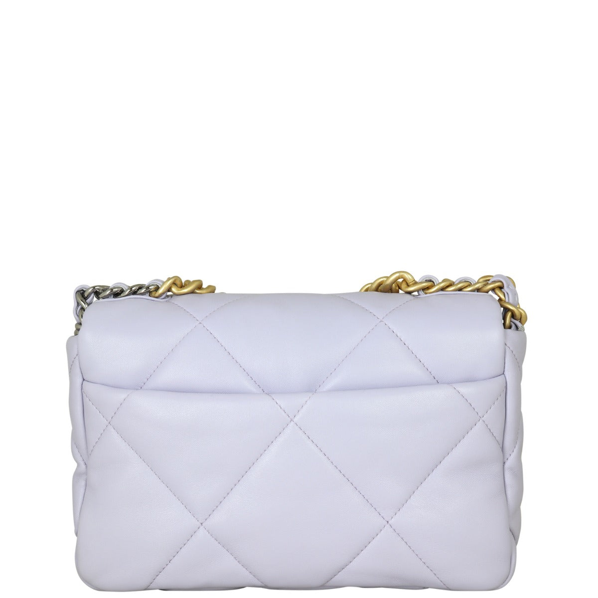 Chanel 19 Flap Bag Medium | White GHW