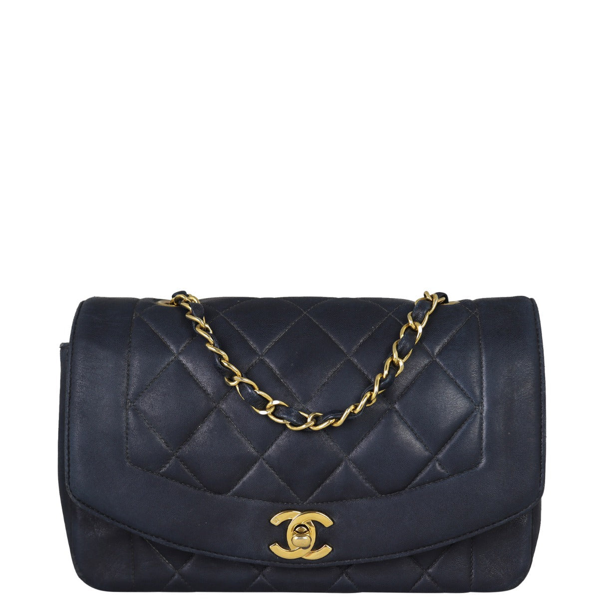 Chanel Diana Flap Bag | Faded Black