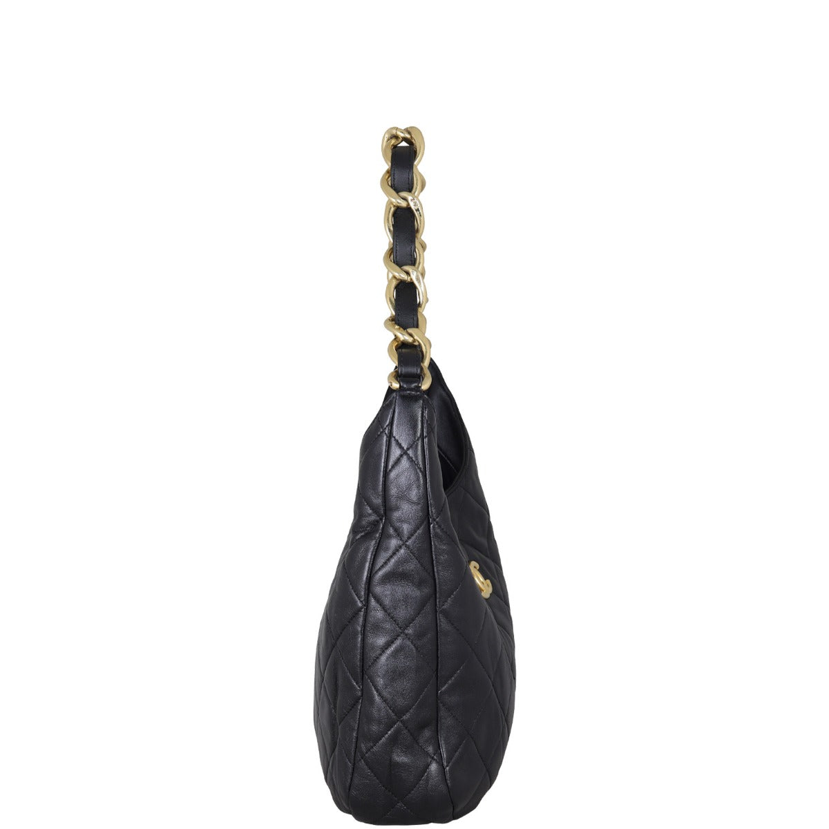 Chanel Quilted Lambskin Hobo