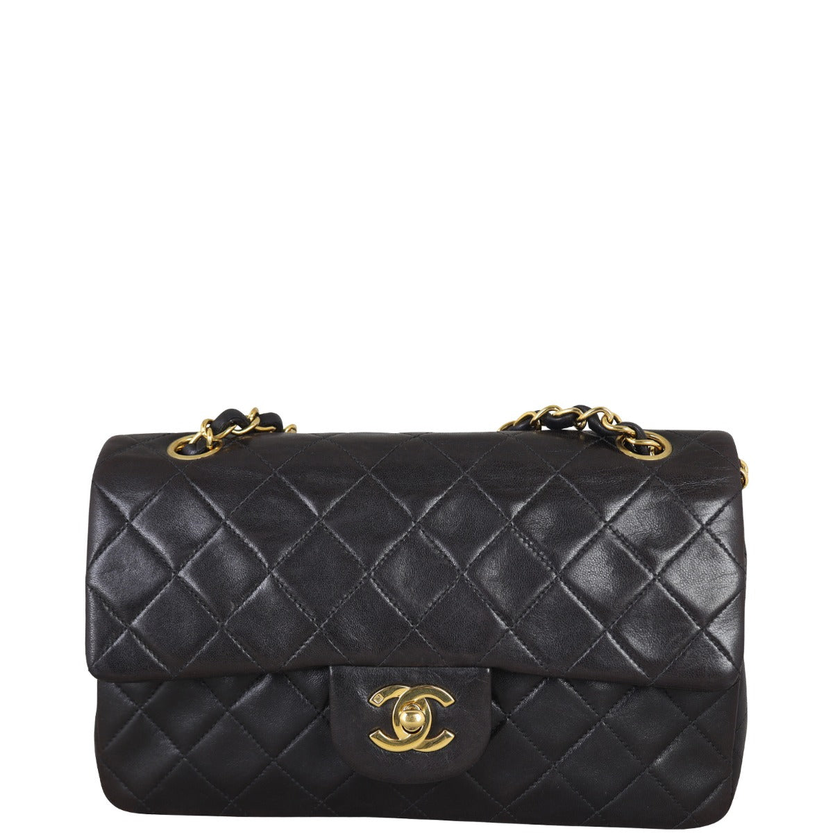 Chanel Classic Double Flap Small | Black Vintage 3 Series