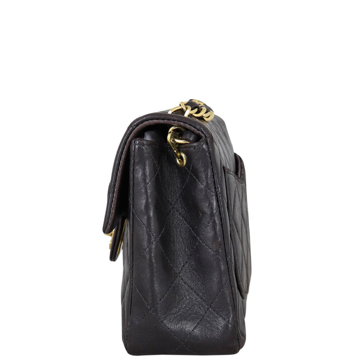 Chanel Classic Flap Mini Square | Black Quilted Lambskin