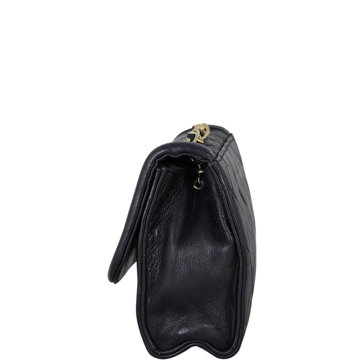 Chanel Vintage Quilted Flap Bag | Black