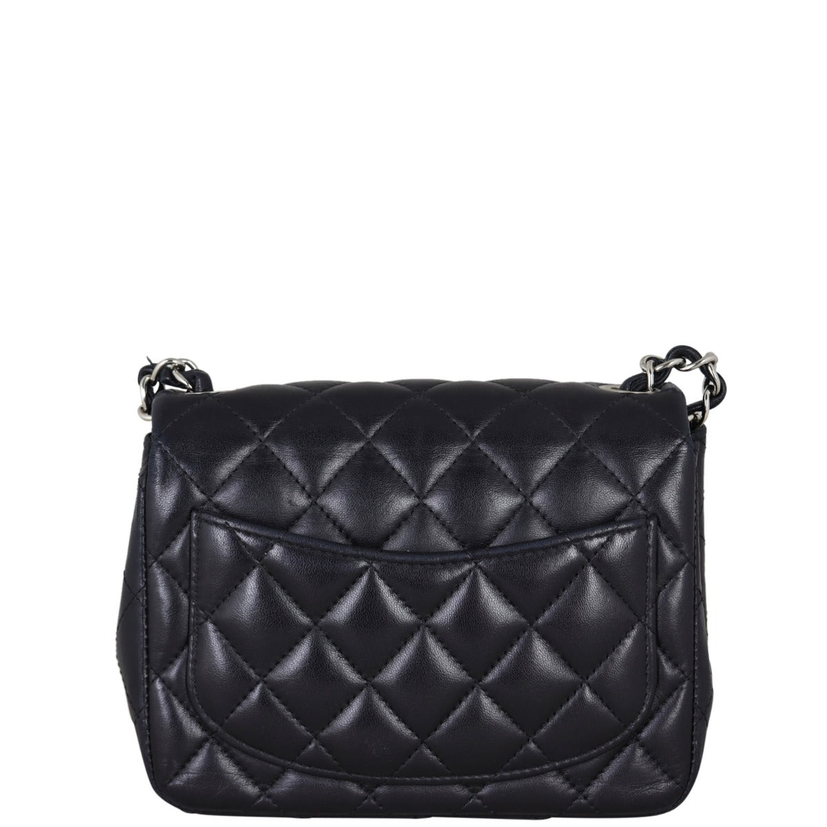 Chanel Classic Flap Mini Square | Black Lambskin