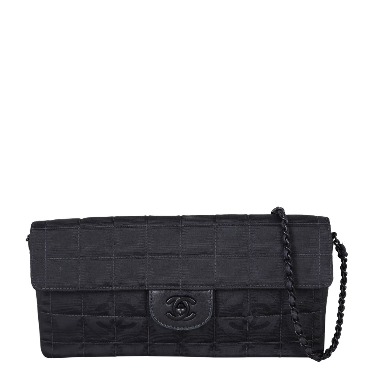 Chanel Travel Ligne East West Flap Bag