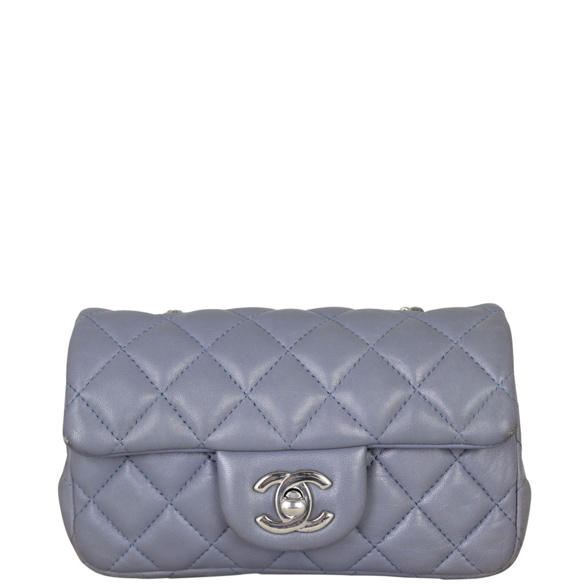 Chanel Classic Flap Mini Rectangular Bag | Grey
