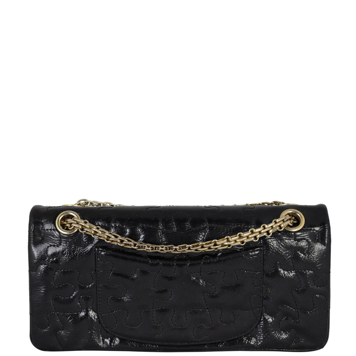 Chanel 2.55 Reissue East West Puzzle Flap Bag Patent