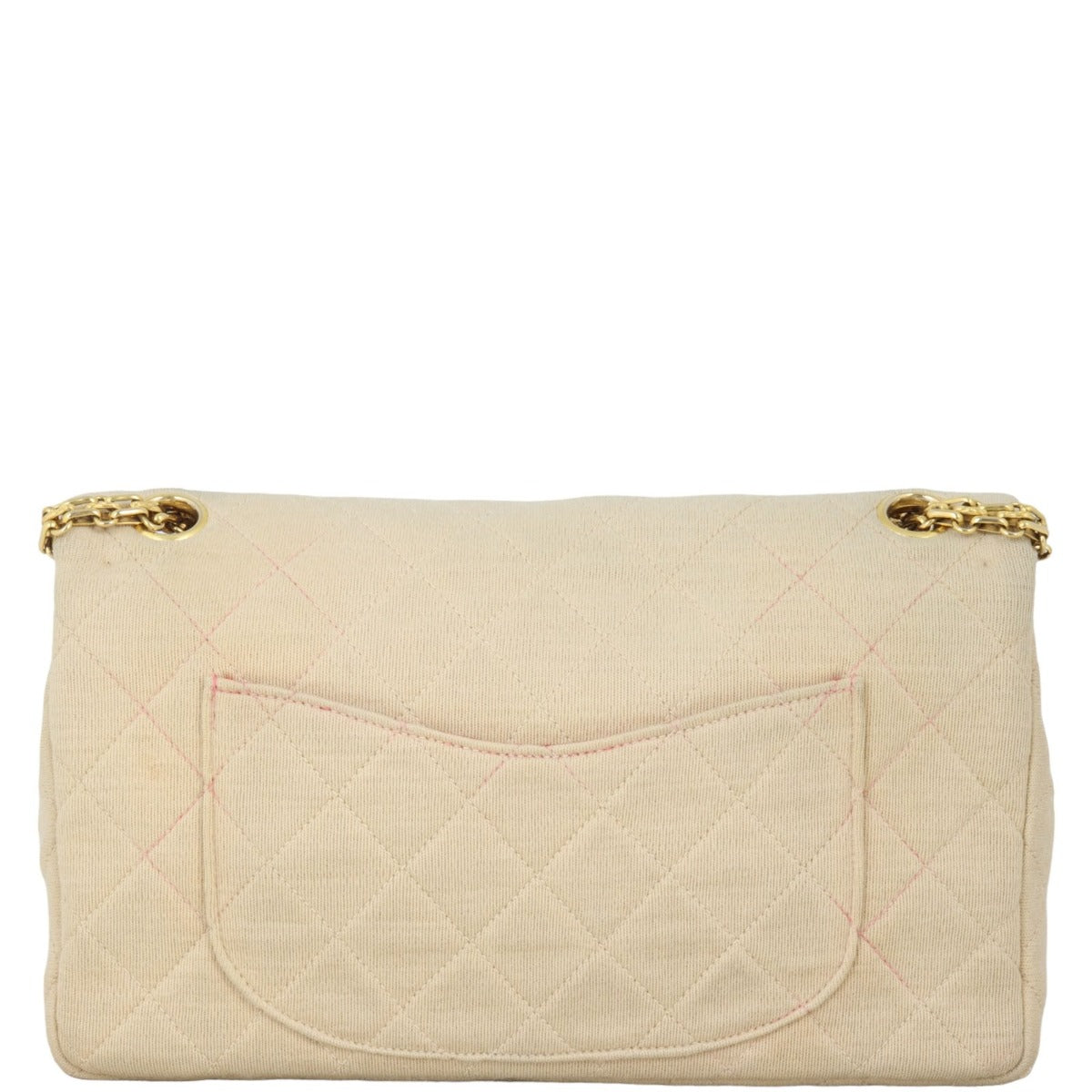 Chanel Classic Double Flap Jersey Medium