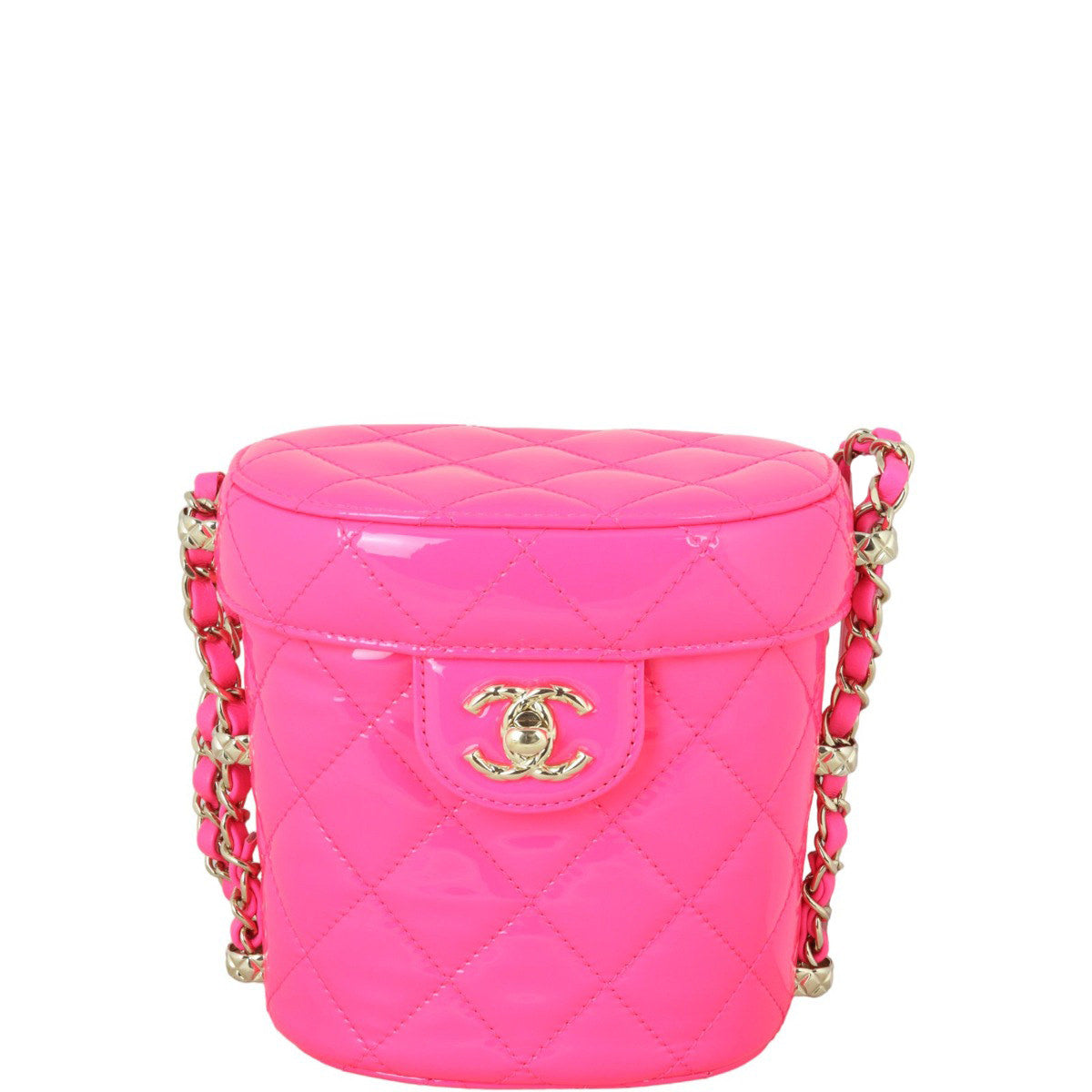Chanel CC Quilted Vani-Tea Case Patent