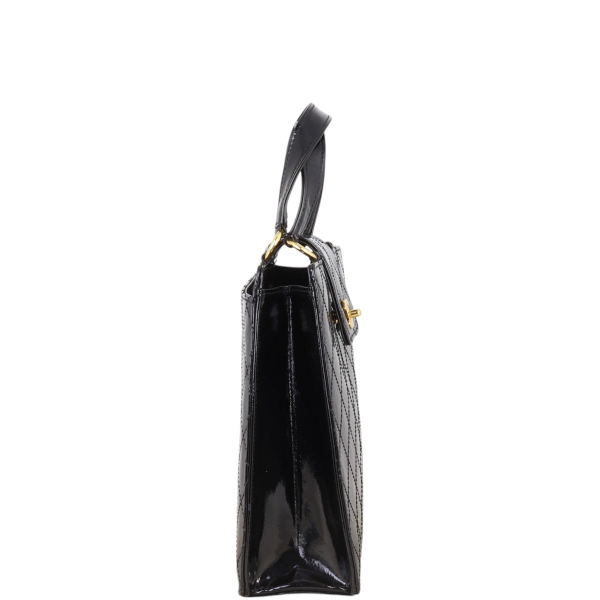 Chanel CC Tall Tote Patent