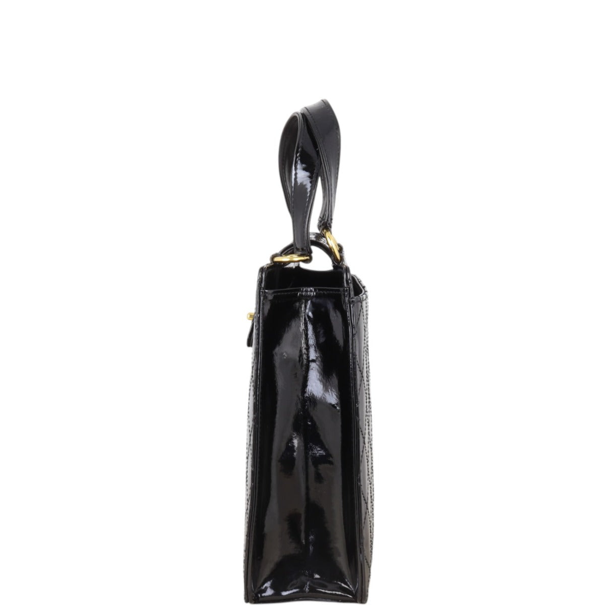 Chanel CC Tall Tote Patent