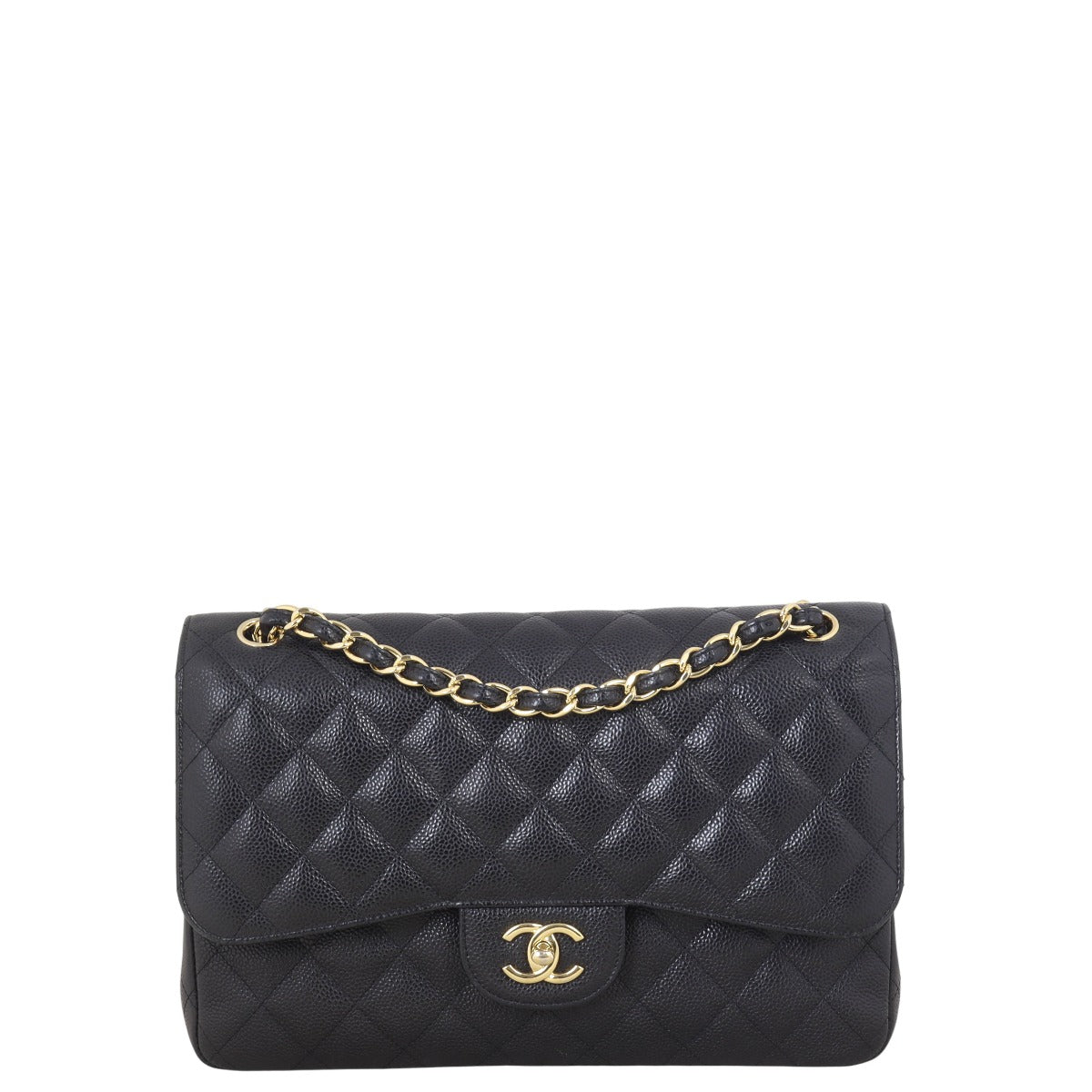 Chanel Classic Double Flap Jumbo Caviar