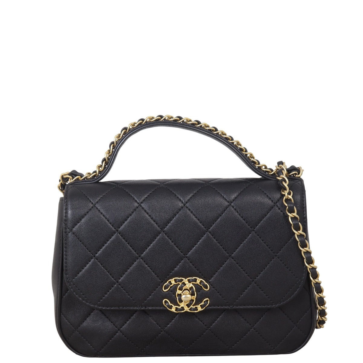 Chanel 19 Infinity Chain Top Handle Small