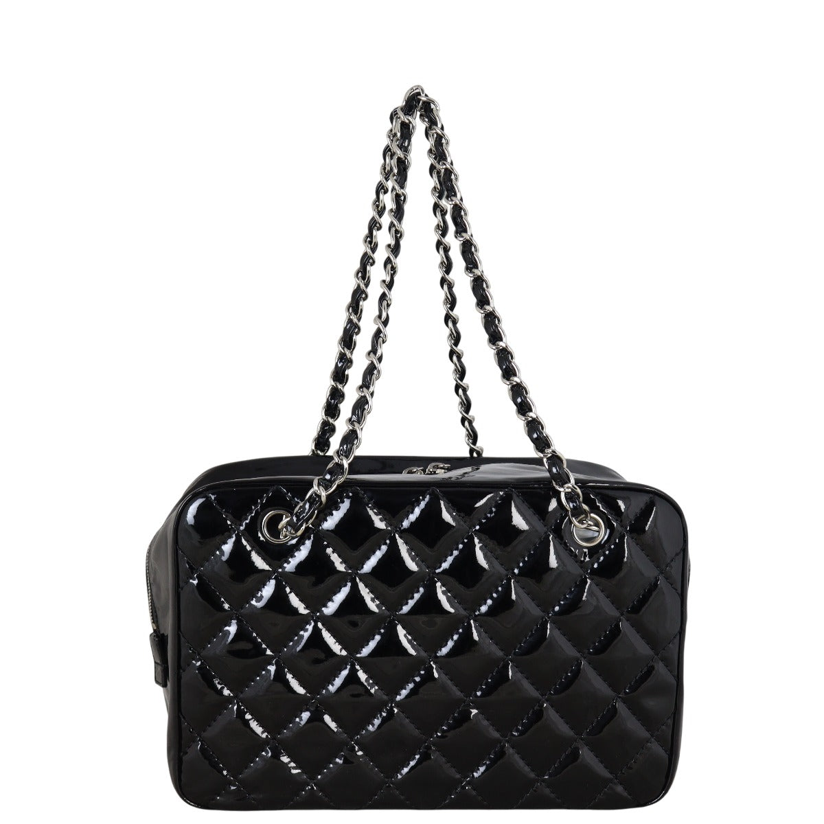 Chanel Brilliant Patent Camera Bag Large