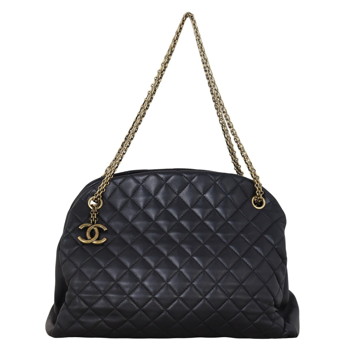 Chanel Just Mademoiselle Bowler Bag Large