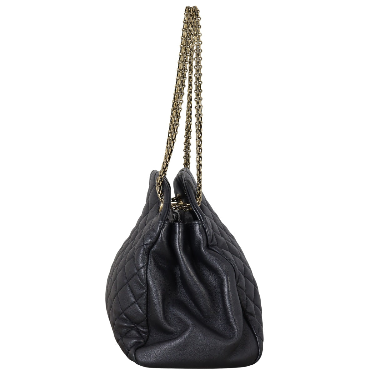 Chanel Just Mademoiselle Bowler Bag Large