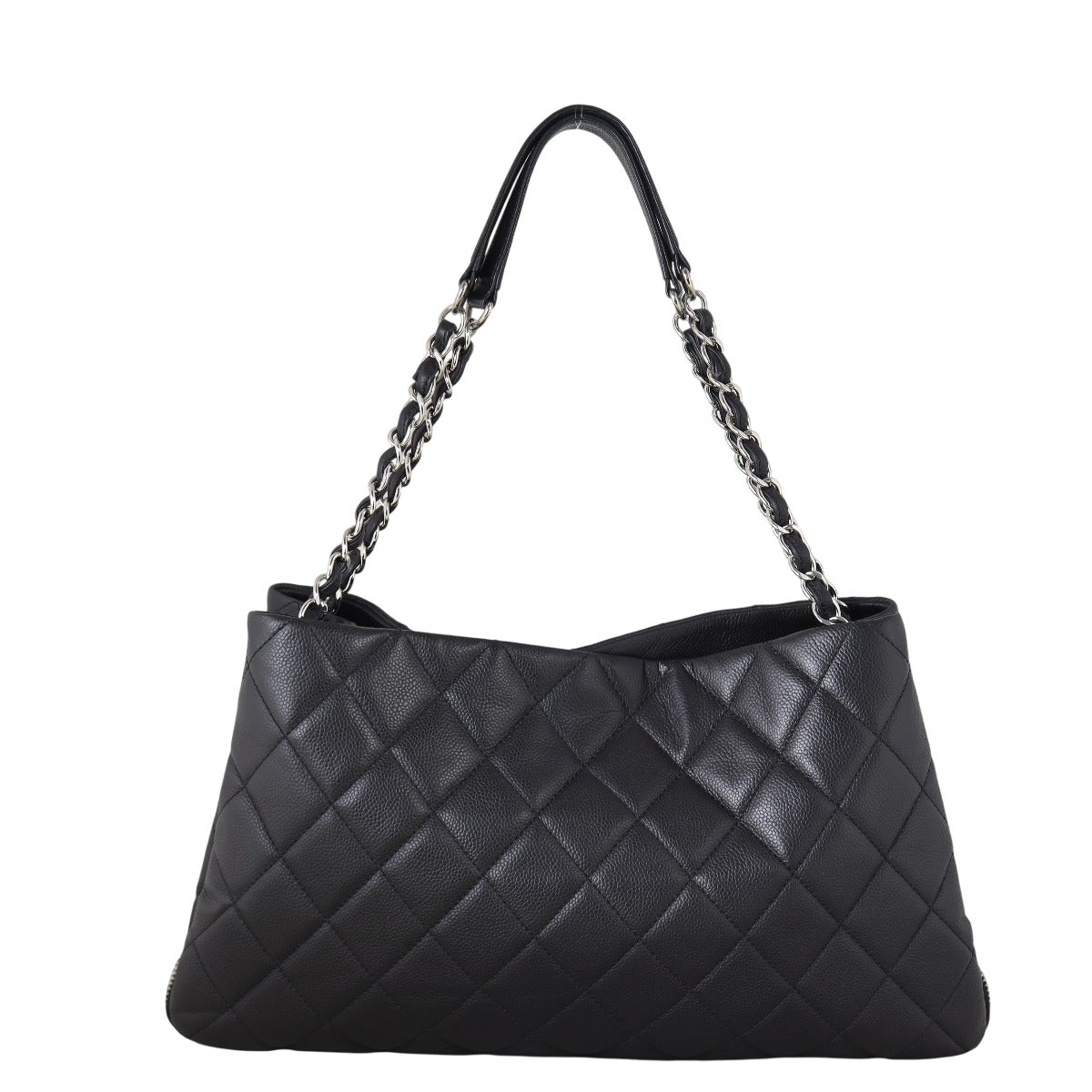 Chanel CC Zip Expandable Shoulder Bag