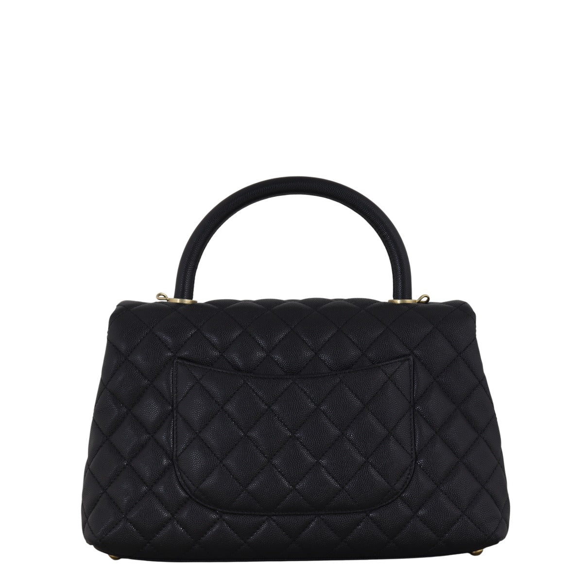 Chanel Coco Top Handle Flap Bag Medium