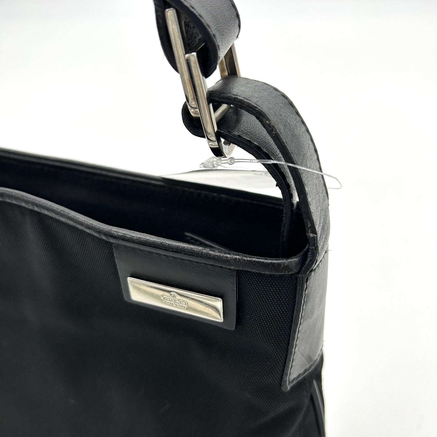 Gucci Nylon Shoulder Bag  - Black Shoulder Bags, Handbags gu3308cc