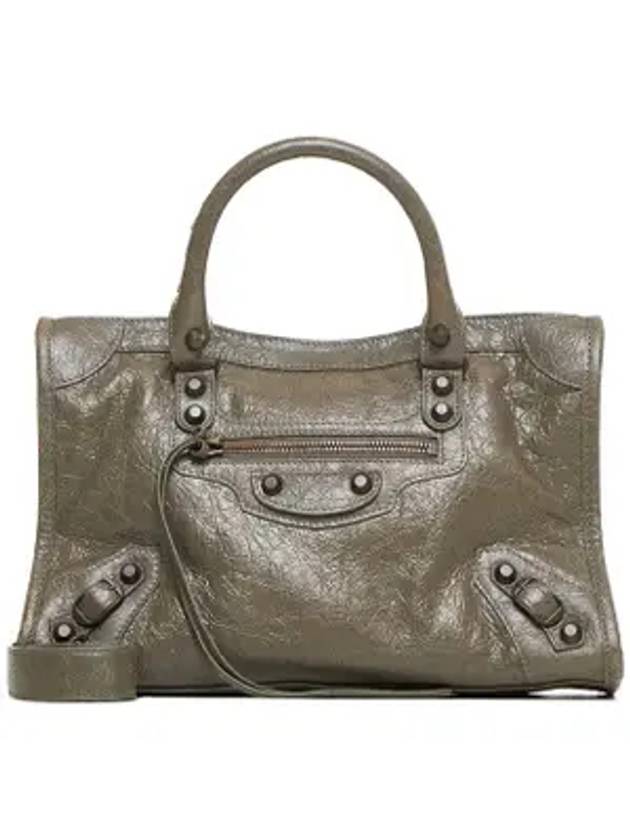 Luxury Balenciaga Trending 2025 Le City Small Tote Bag Army Green