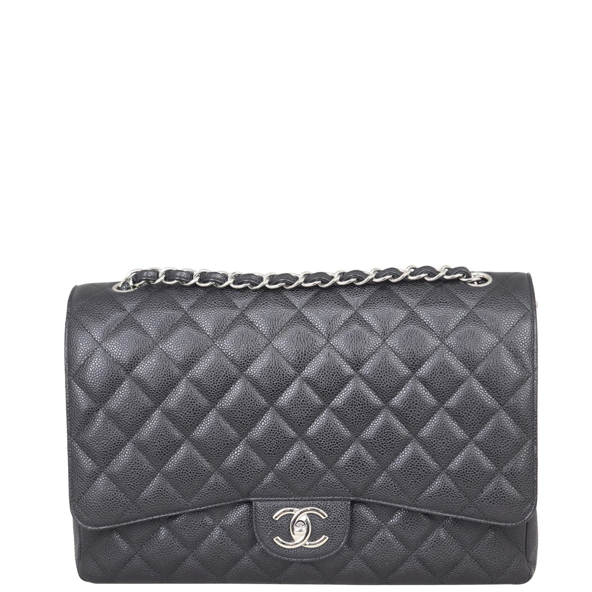 Chanel Classic Double Flap Maxi | Black 14 Series