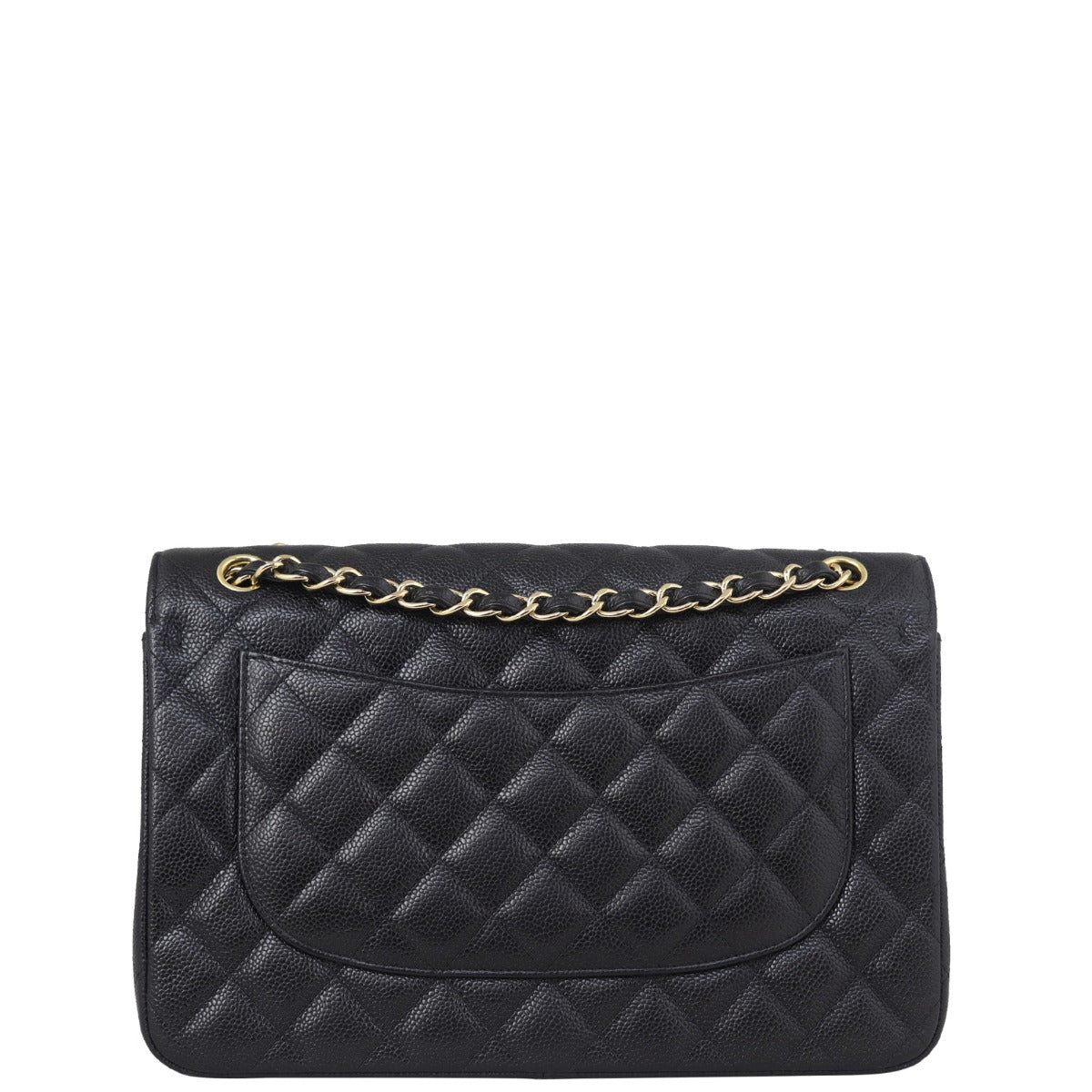 Chanel Classic Double Flap Jumbo | Black Caviar GHW