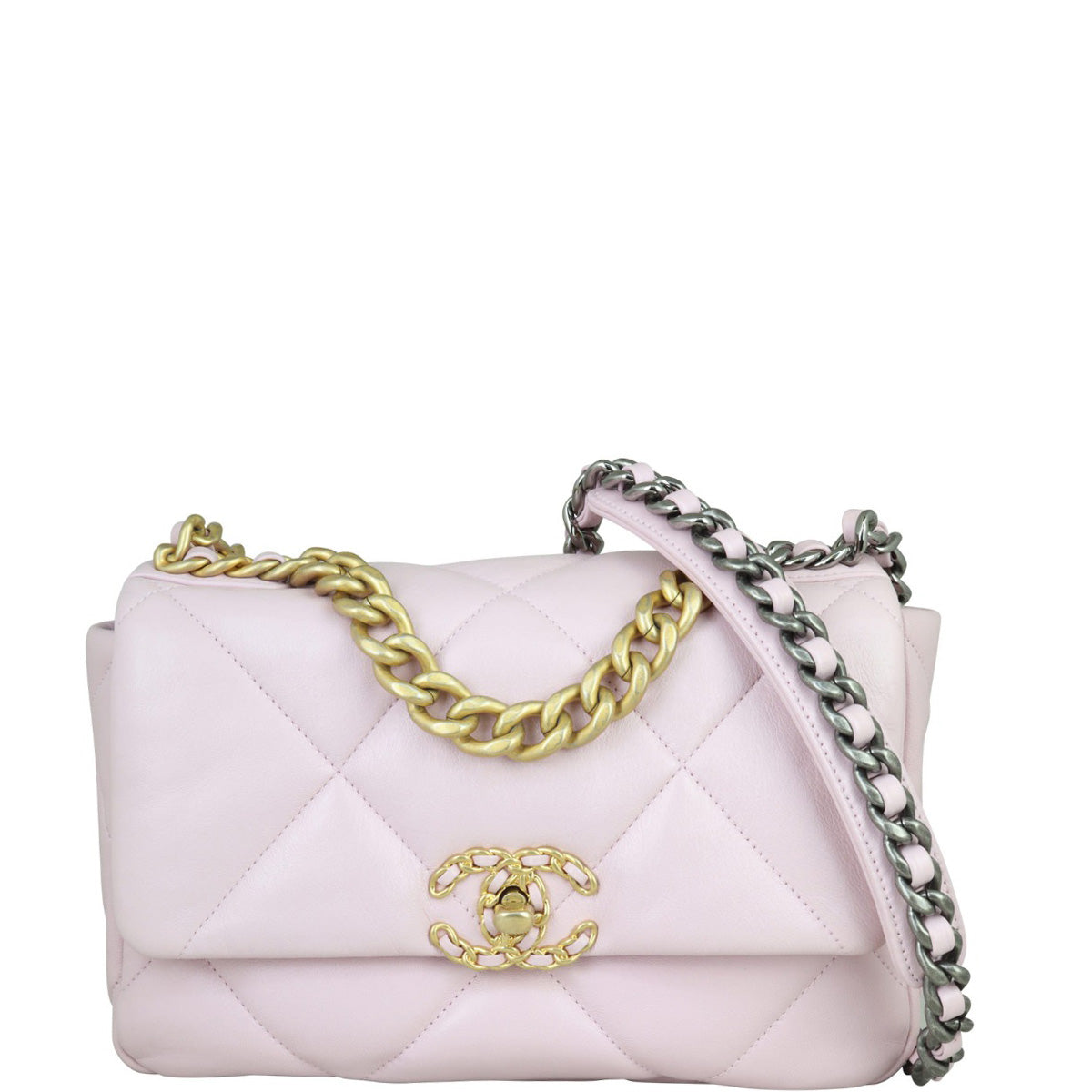 Chanel 19 Flap Bag Medium | Pale Pink