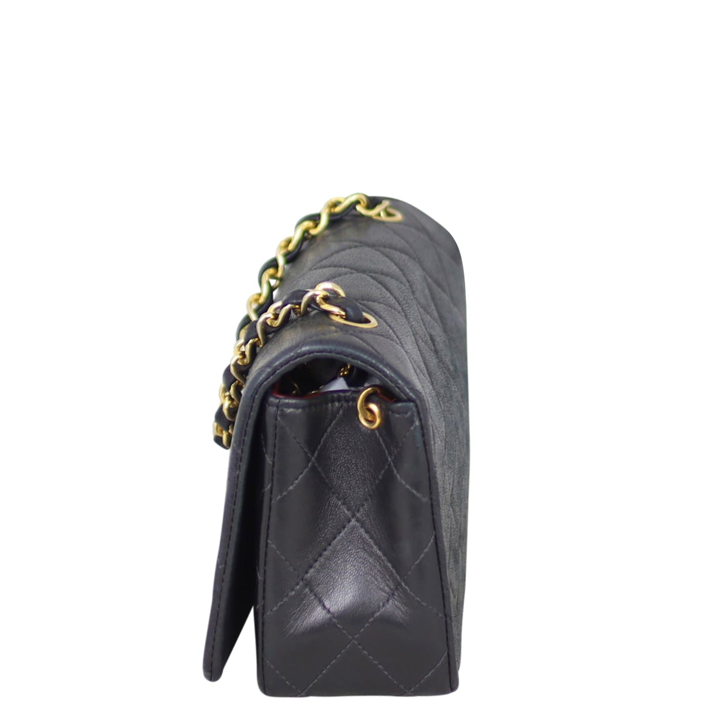 Chanel CC Full Flap Bag Small | Lambskin