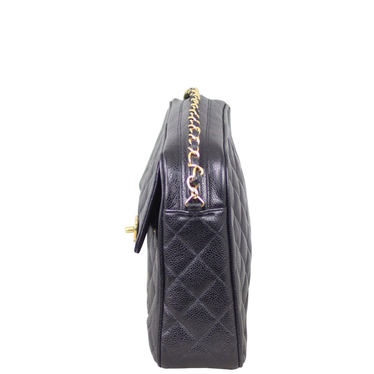 Chanel CC Quilted Flap Camera Bag