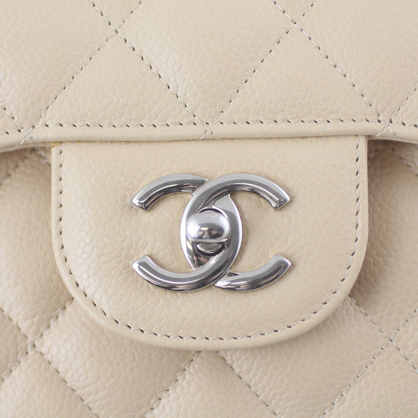 Chanel Classic Double Flap Jumbo | Beige 14 Series