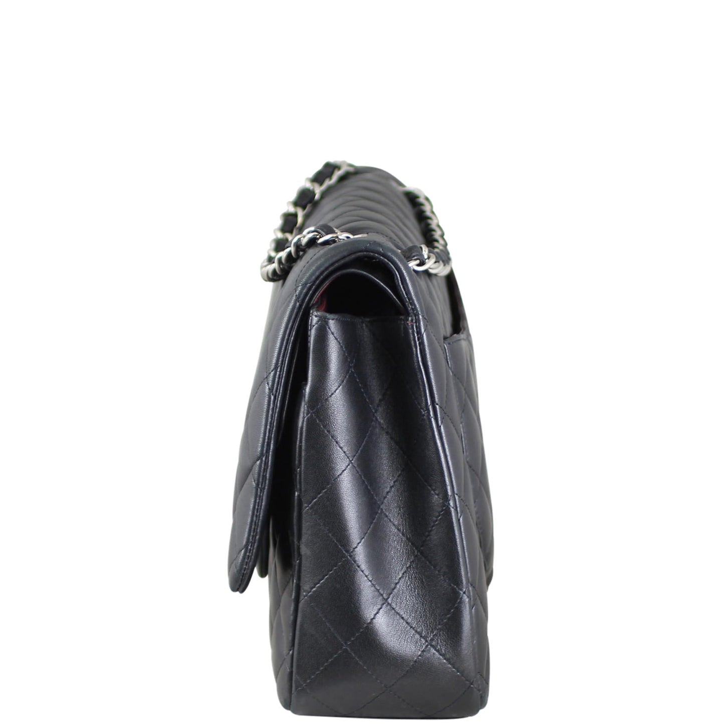 Chanel Classic Double Flap Maxi | Black Lambskin 14 Series
